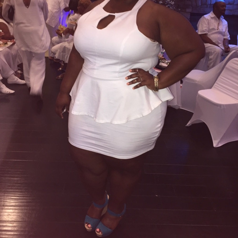 Peplum Mini Dress!